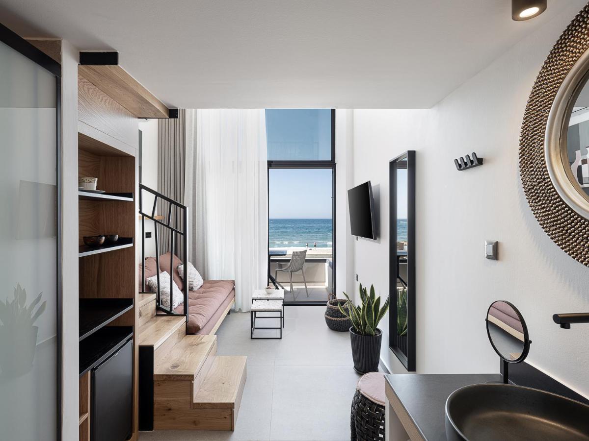 Calla Luxury Seafront Suites Rethimno Eksteriør billede