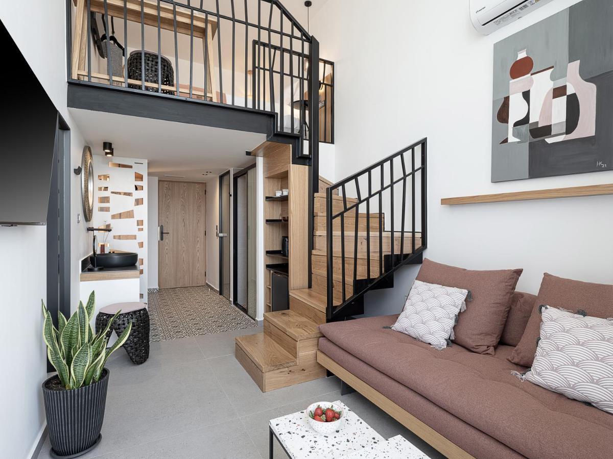 Calla Luxury Seafront Suites Rethimno Eksteriør billede