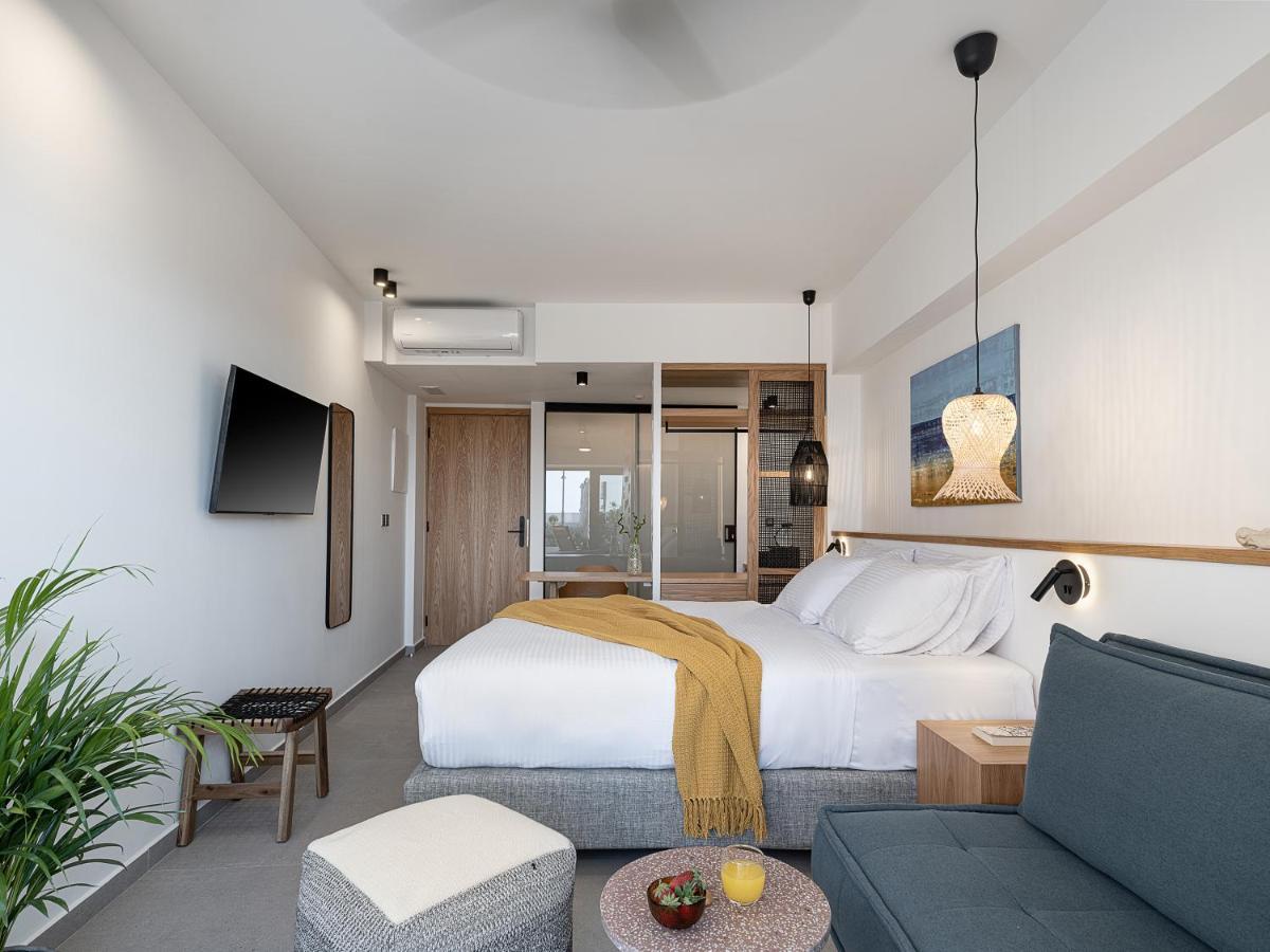 Calla Luxury Seafront Suites Rethimno Eksteriør billede
