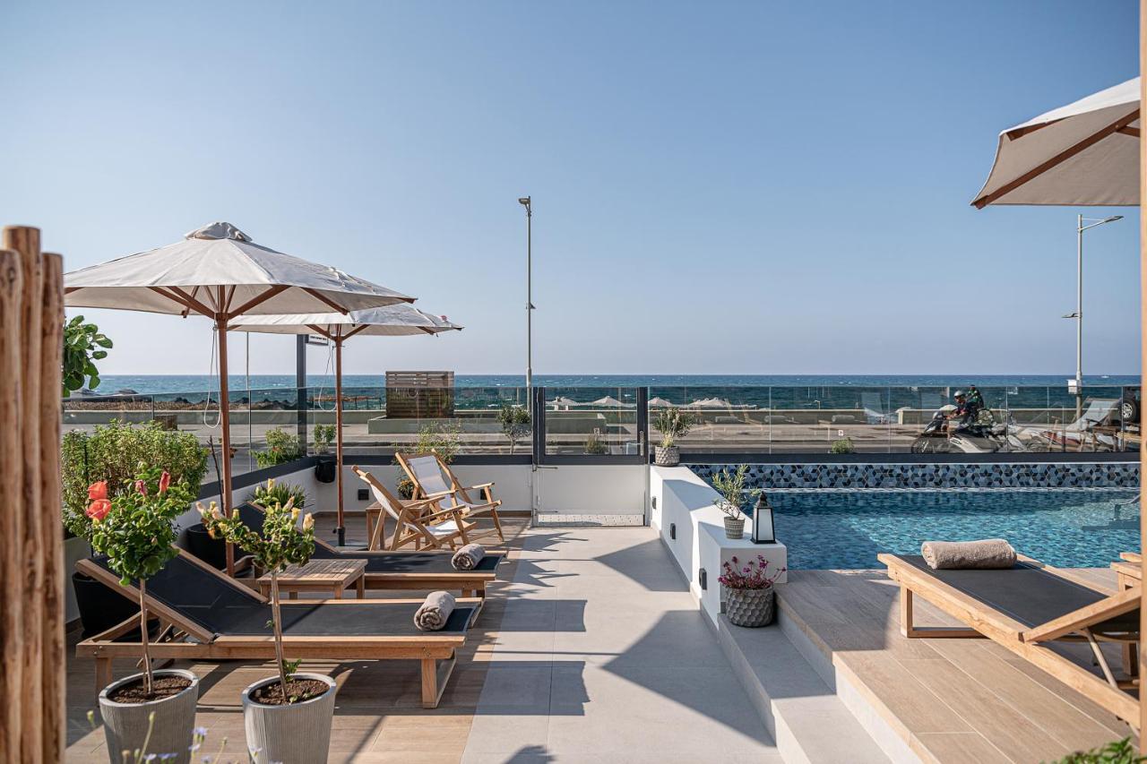 Calla Luxury Seafront Suites Rethimno Eksteriør billede