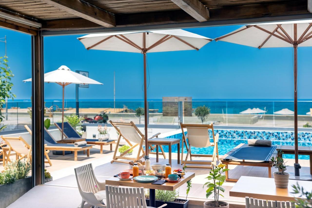 Calla Luxury Seafront Suites Rethimno Eksteriør billede