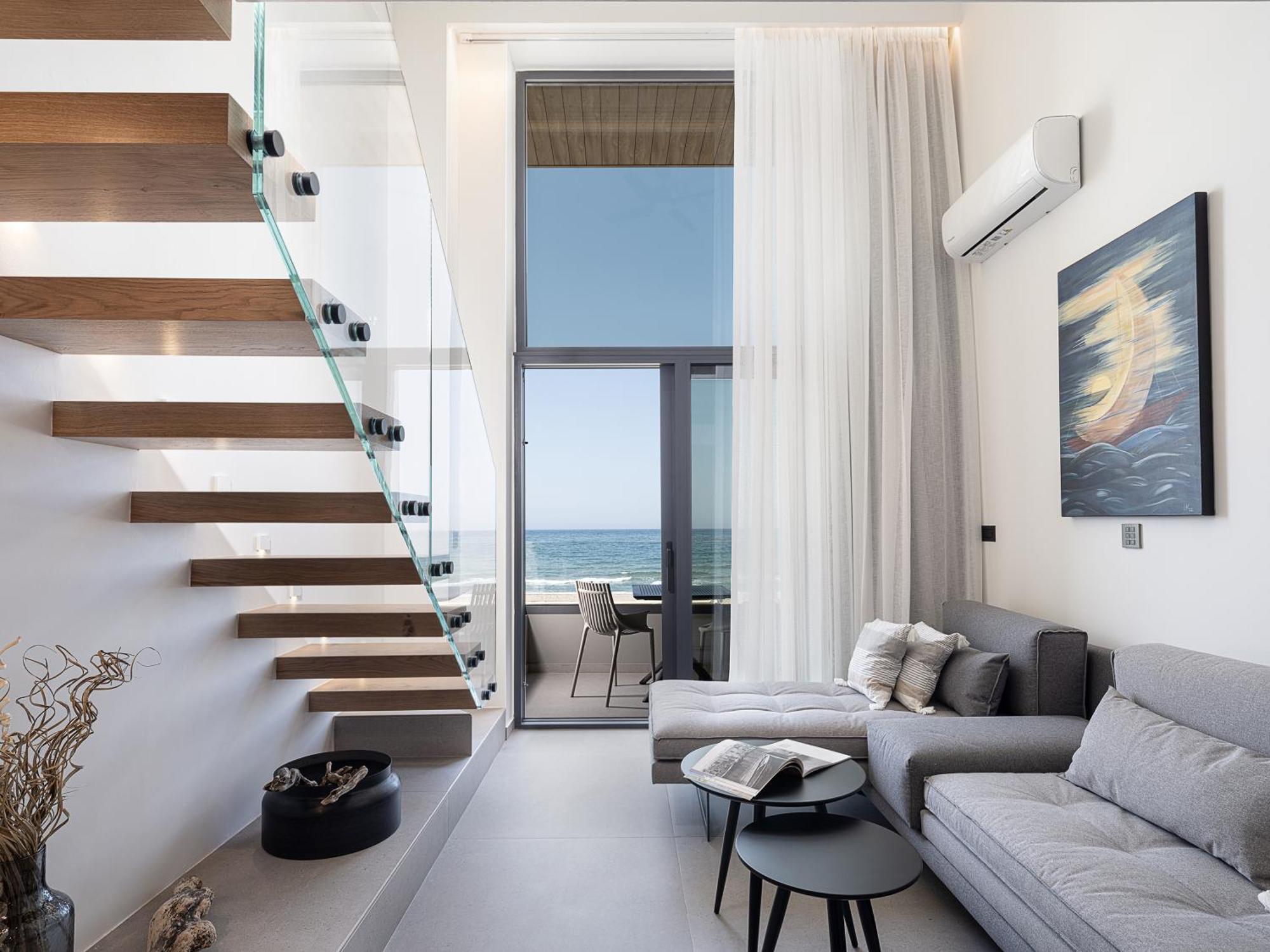 Calla Luxury Seafront Suites Rethimno Eksteriør billede