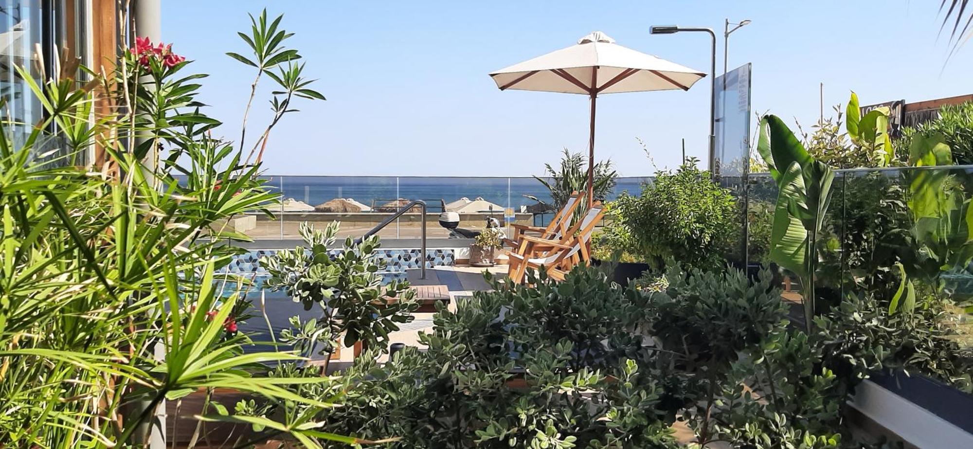 Calla Luxury Seafront Suites Rethimno Eksteriør billede